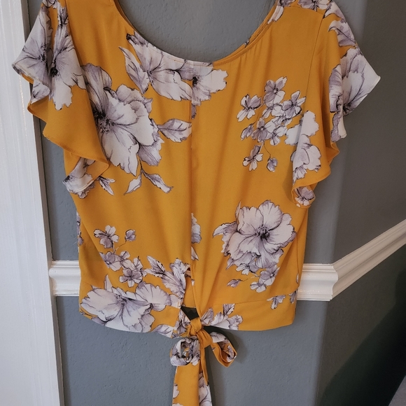 CAP SLEEVE BLOUSE - Picture 3 of 5